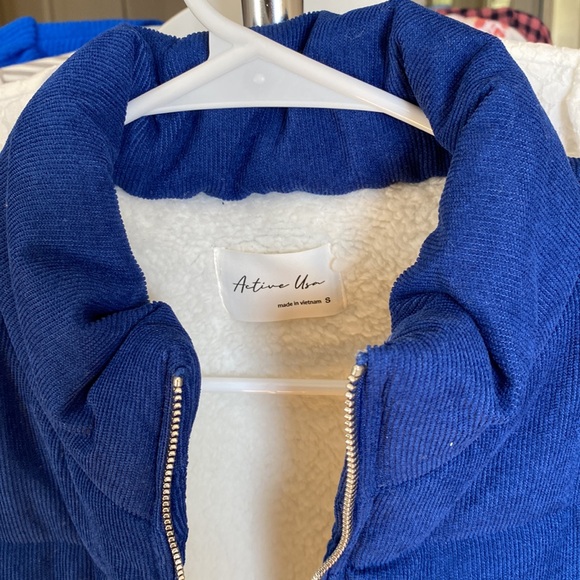 Active User Blue Puffer Jacket - Picture 4 of 5